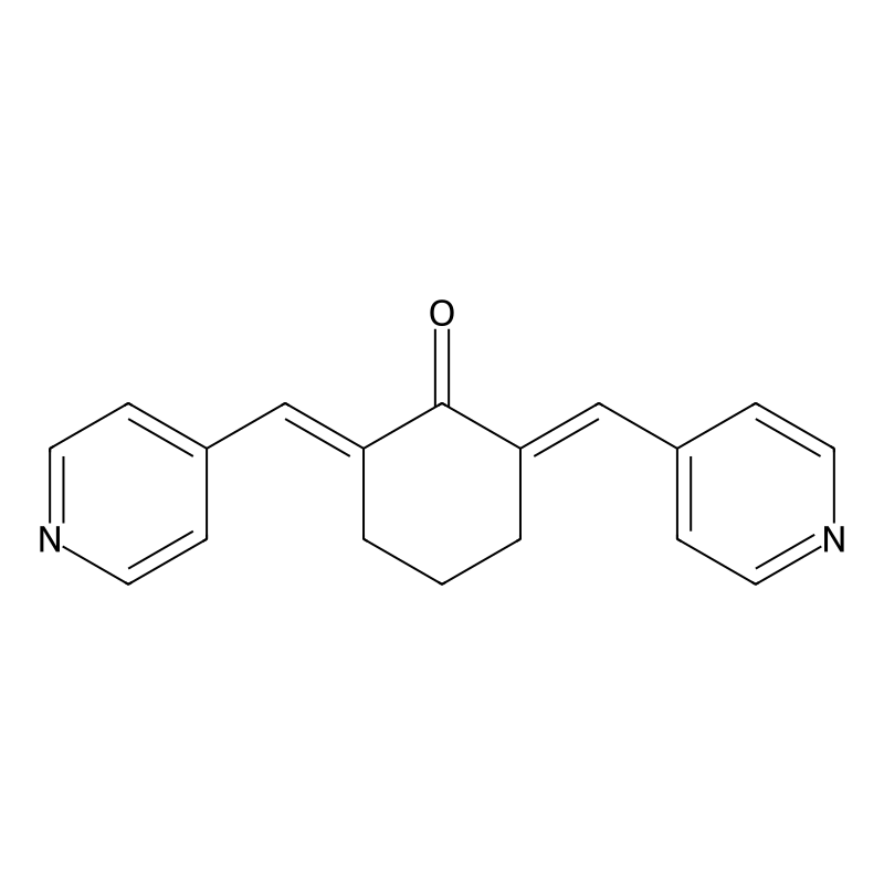 (2E,6E)-2,6-bis(pyridin-4-ylmethylene)cyclohexanon...