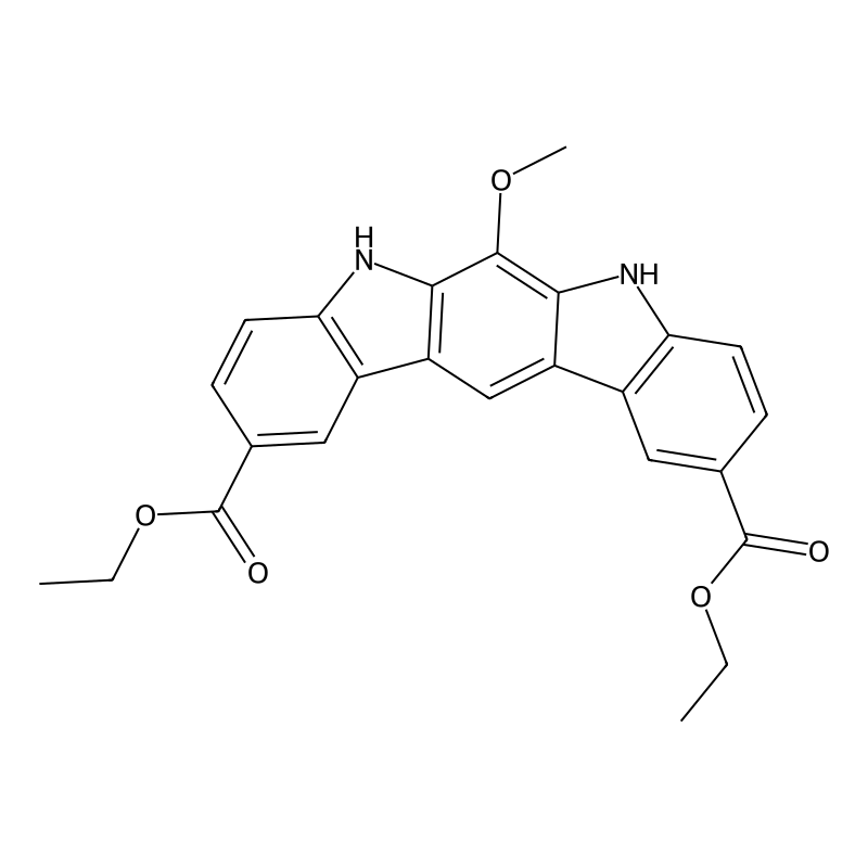 Diethyl 6-methoxy-5,7-dihydroindolo[2,3-b]carbazole-2,10-dicarboxylate