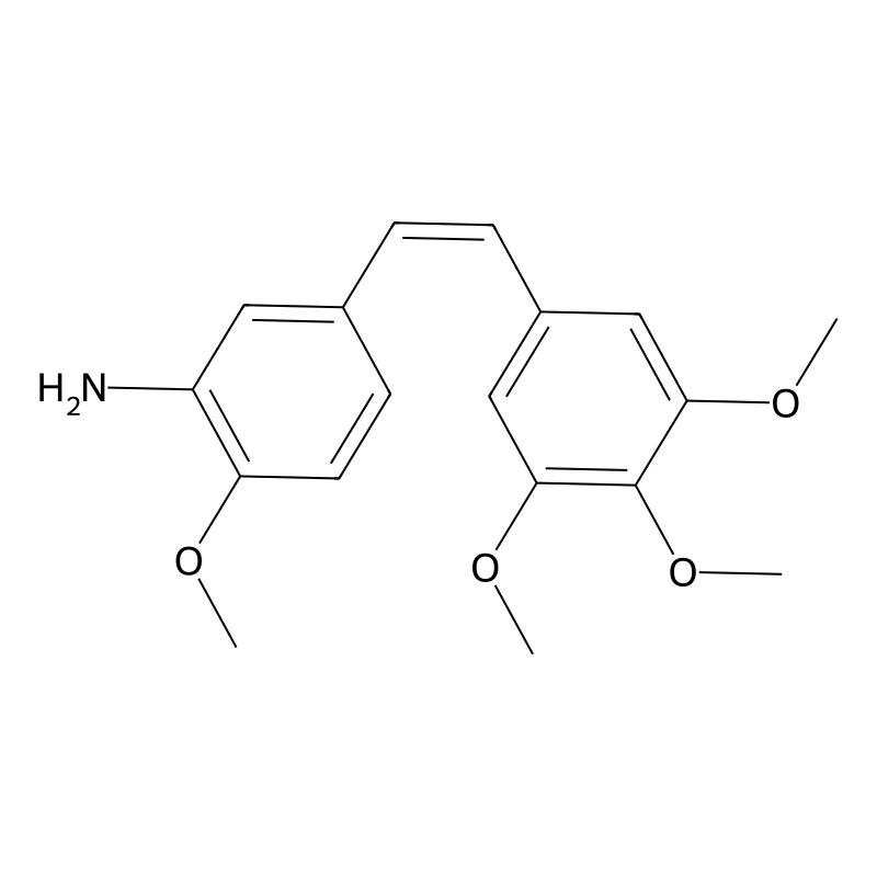 (z)-2-Methoxy-5-(3,4,5-trimethoxystyryl)aniline