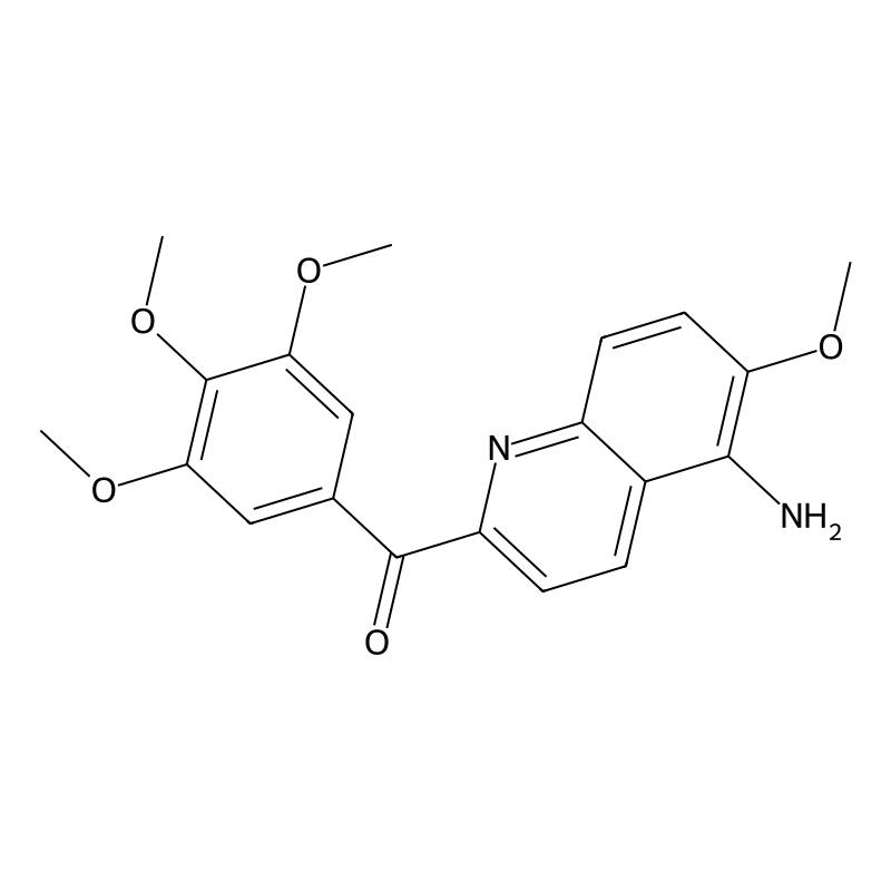(5-Amino-6-methoxyquinolin-2-yl)-(3,4,5-trimethoxyphenyl)methanone