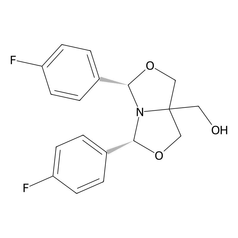 [(3S,5R)-3,5-bis(4-fluorophenyl)-1,3,5,7-tetrahydro-[1,3]oxazolo[3,4-c][1,3]oxazol-7a-yl]methanol