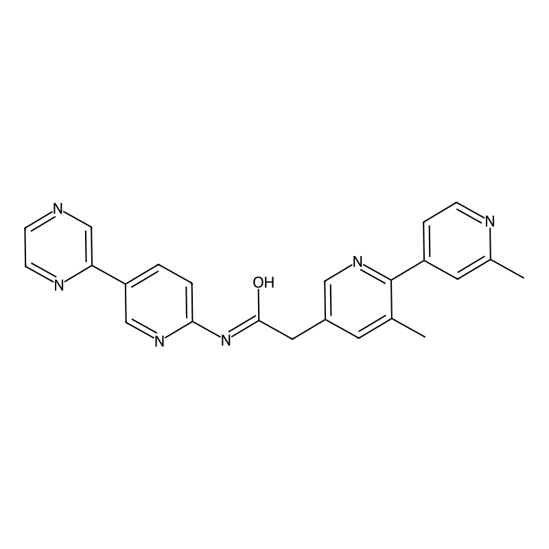 2-(2',3-Dimethyl-[2,4'-bipyridin]-5-yl)-N-(5-(pyrazin-2-yl)pyridin-2-yl)acetamide