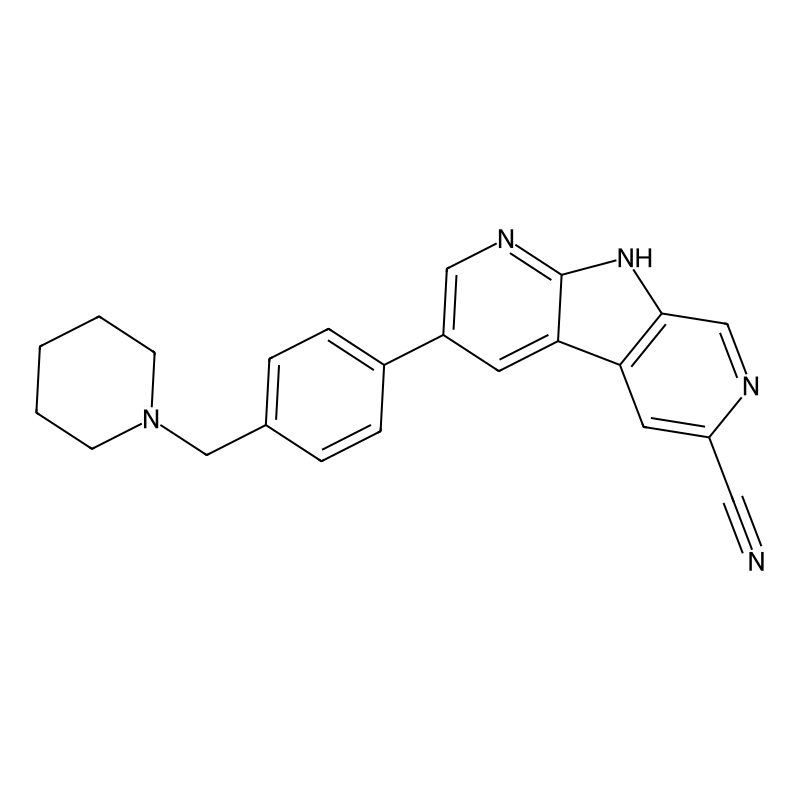 3-[4-(Piperidin-1-Ylmethyl)phenyl]-9h-Pyrrolo[2,3-...