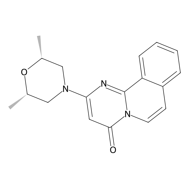 2-((2S,6R)-2,6-Dimethyl-morpholin-4-yl)-pyrimido[2,1-a]isoquinolin-4-one