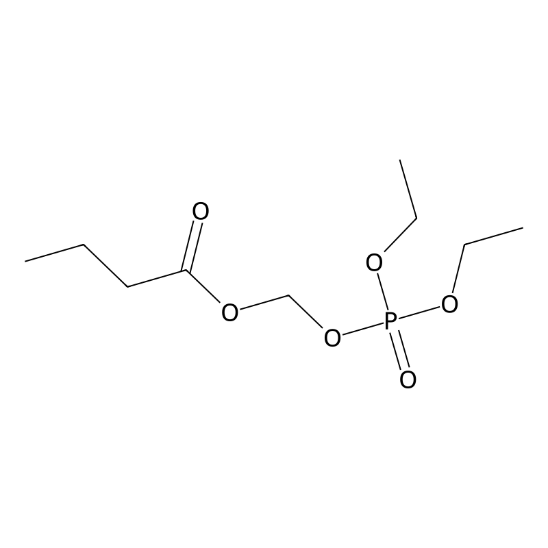 Butanoic acid, [(diethoxyphosphinyl)oxy]methyl ester