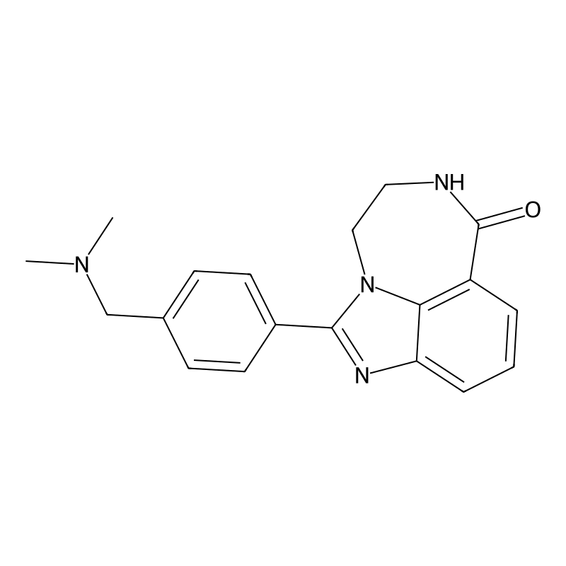 Imidazo[4,5,1-jk][1,4]benzodiazepin-7(4H)-one, 2-[4-[(dimethylamino)methyl]phenyl]-5,6-dihydro-