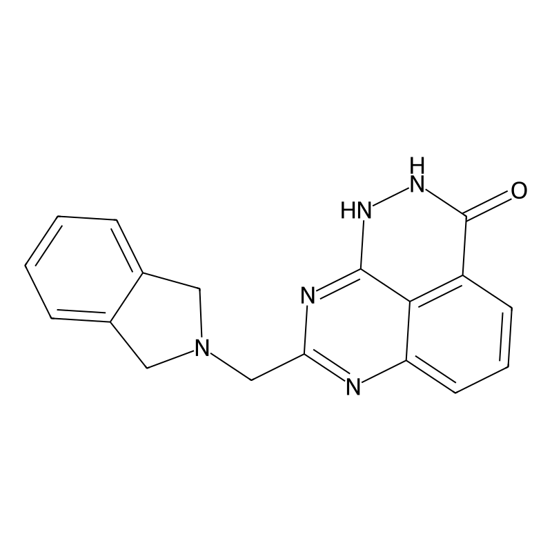 3H-Pyridazino[3,4,5-de]quinazolin-3-one, 8-[(1,3-dihydro-2H-isoindol-2-yl)methyl]-1,2-dihydro-