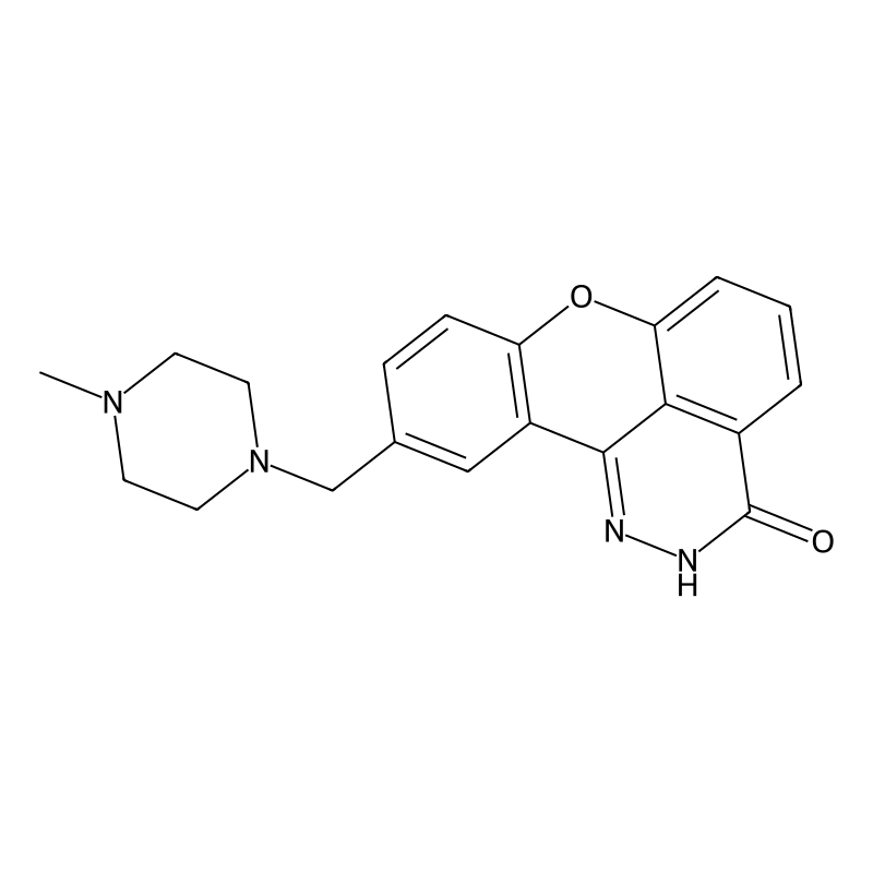 10-((4-Methylpiperazin-1-yl)methyl)chromeno(4,3,2-...