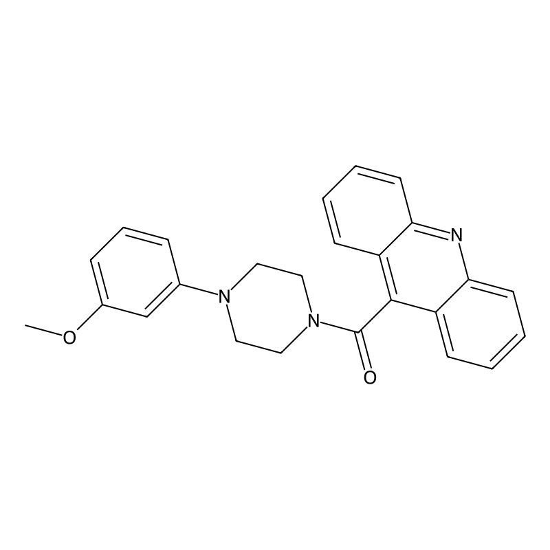 Piperazine, 1-(9-acridinylcarbonyl)-4-(3-methoxyph...