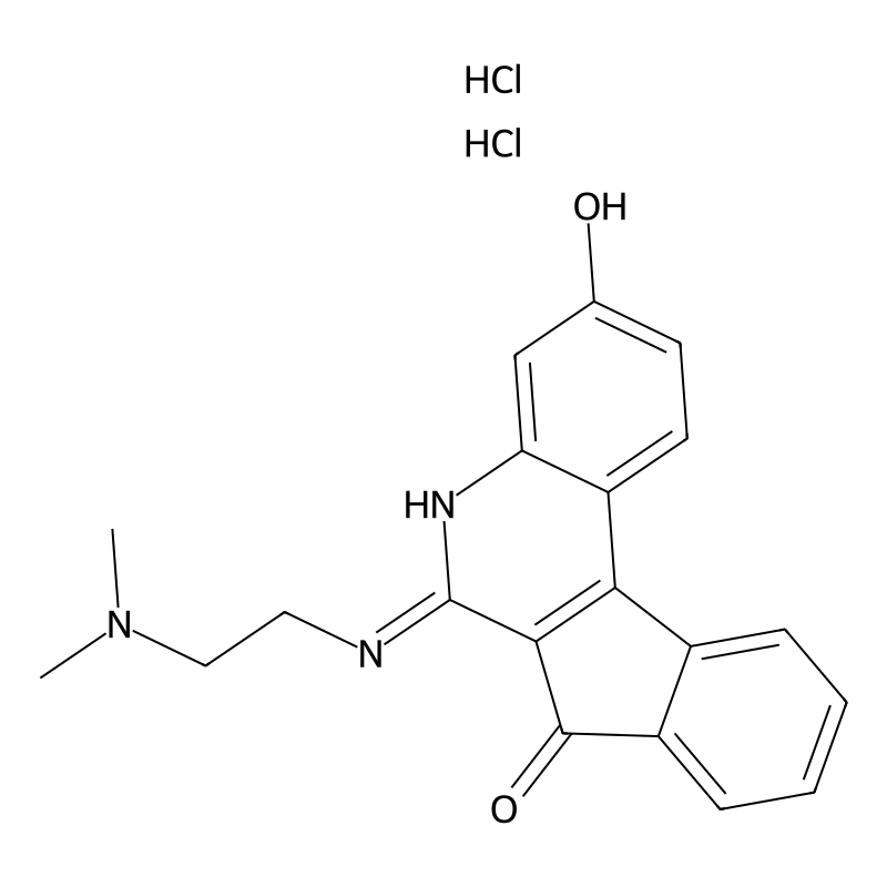 6-((2-(dimethylamino)ethyl)amino)-3-hydroxy-7H-indeno(2,1-c)quinolin-7-one dihydrochloride