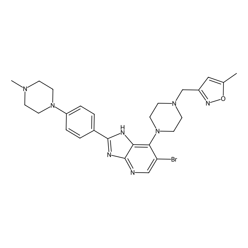 6-Bromo-7-{4-[(5-Methylisoxazol-3-Yl)methyl]piperazin-1-Yl}-2-[4-(4-Methylpiperazin-1-Yl)phenyl]-1h-Imidazo[4,5-B]pyridine