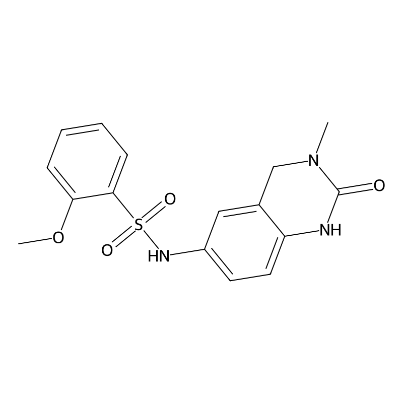 2-Methoxy-N-(3-Methyl-2-Oxo-1,2,3,4-Tetrahydroquinazolin-6-Yl)benzenesulfonamide