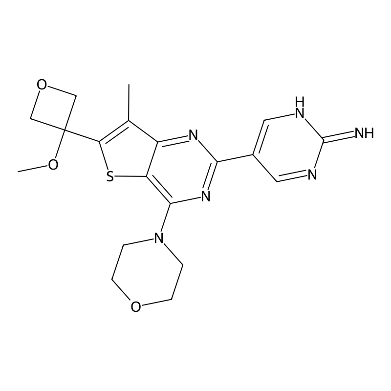 5-(6-(3-Methoxyoxetan-3-yl)-4-morpholinothieno[3,2...