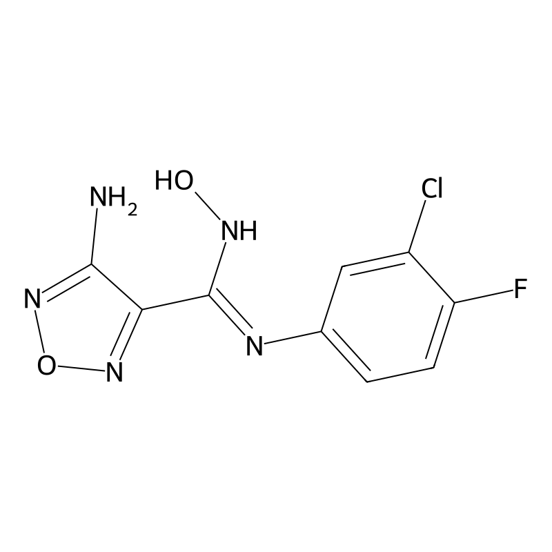 4-Amino-N-(3-chloro-4-fluorophenyl)-N'-hydroxy-1,2...