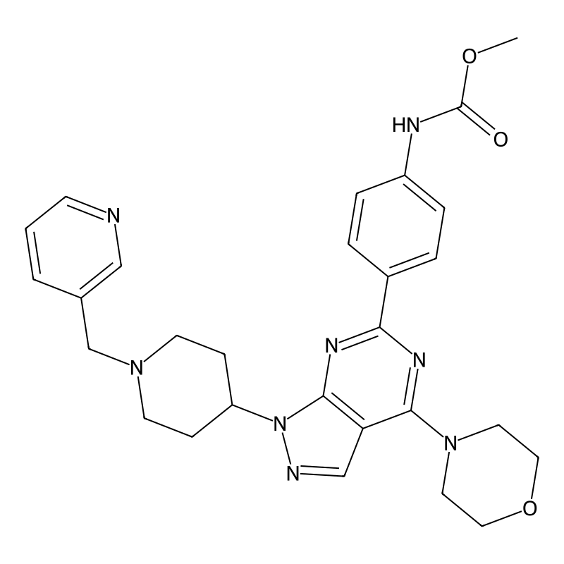 methyl (4-(4-morpholino-1-(1-(pyridin-3-ylmethyl)p...