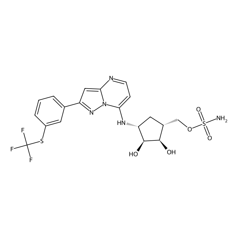 Sulfamic acid, [(1R,2R,3S,4R)-2,3-dihydroxy-4-[[2-...