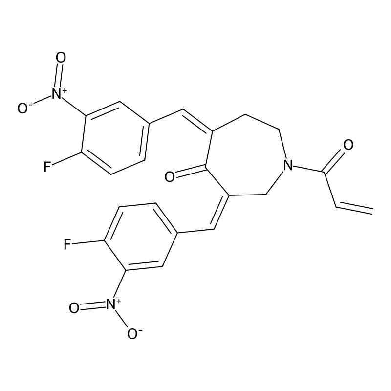 1-acryloyl-3,5-bis((Z)-4-fluoro-3-nitrobenzylidene...