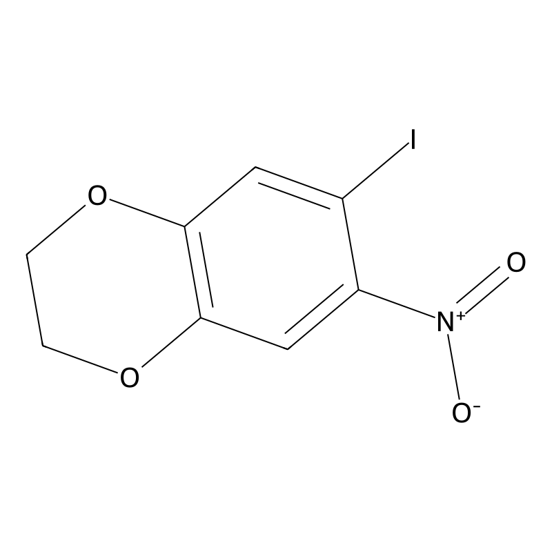 6-iodo-7-nitro-2,3-dihydro-1,4-benzodioxine