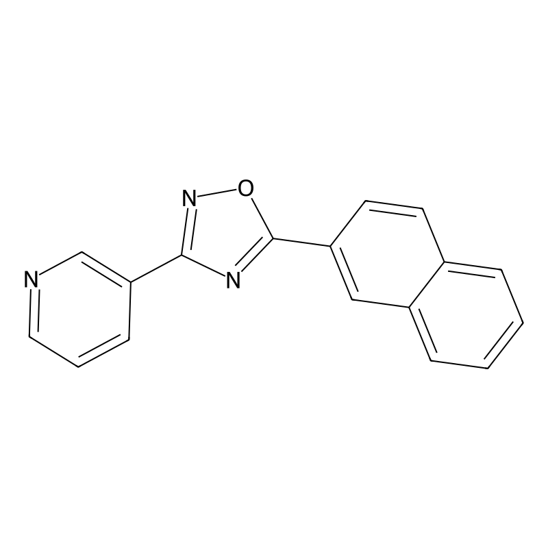 3-[5-(2-naphthyl)-1,2,4-oxadiazol-3-yl]pyridine