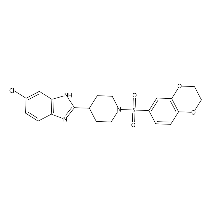 6-chloro-2-[1-(2,3-dihydro-1,4-benzodioxin-6-ylsul...