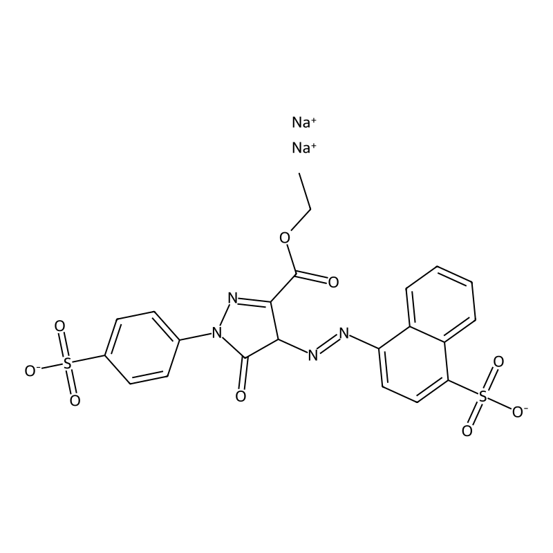 disodium 3-ethyl 4,5-dihydro-5-oxo-4-[(4-sulphonat...