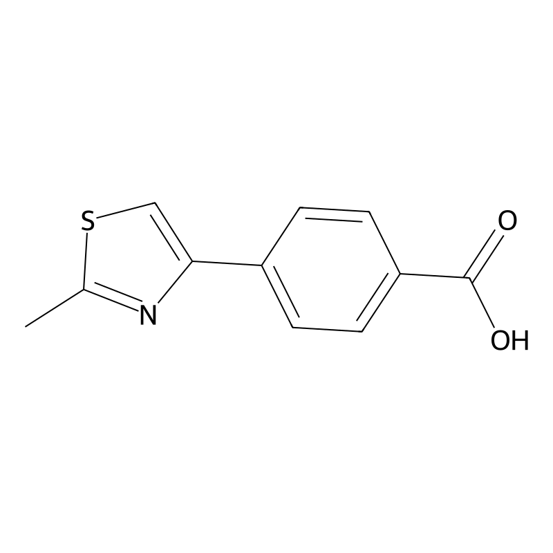 4-(2-Methyl-1,3-thiazol-4-yl)benzoic acid