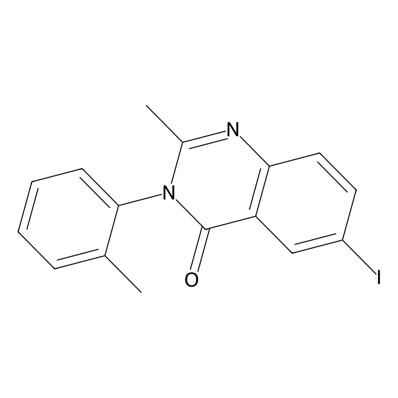 4(3H)-Quinazolinone, 6-iodo-2-methyl-3-(2-methylph...