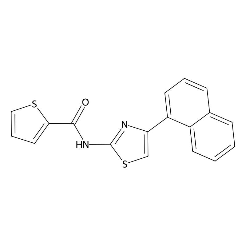 N-[4-(NAPHTHALEN-1-YL)-13-THIAZOL-2-YL]THIOPHENE-2...