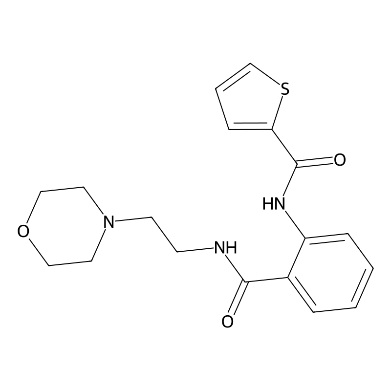 N-[2-(2-morpholin-4-ylethylcarbamoyl)phenyl]thioph...