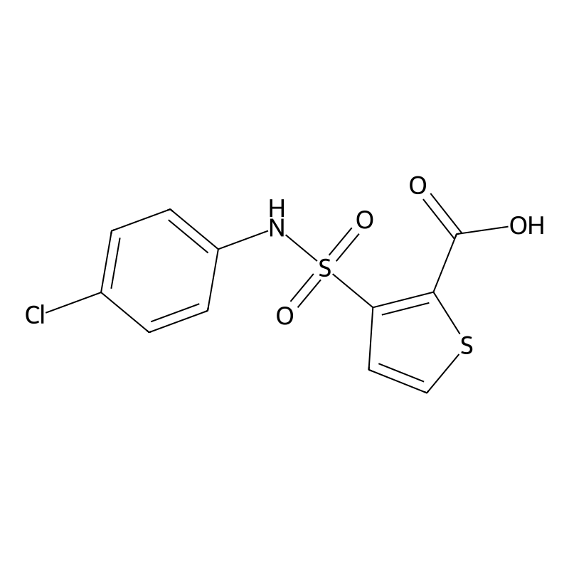 3-[(4-chlorophenyl)sulfamoyl]thiophene-2-carboxyli...