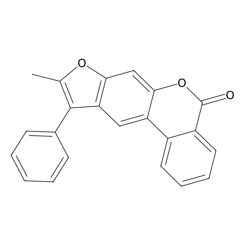 9-methyl-10-phenyl-5H-benzo[c]furo[3,2-g]chromen-5...