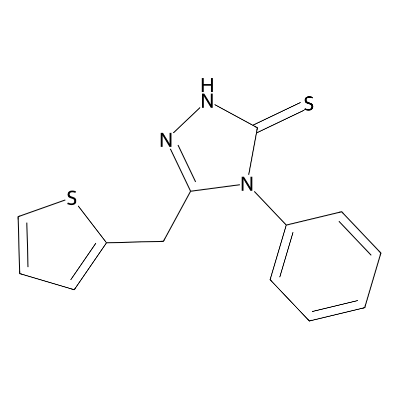 4-phenyl-5-(thien-2-ylmethyl)-4H-1,2,4-triazole-3-...