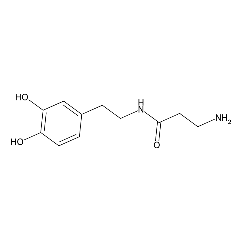 3-amino-N-[2-(3,4-dihydroxyphenyl)ethyl]propanamid...