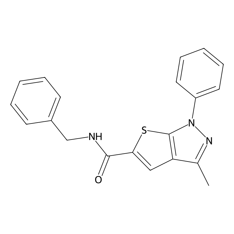 N-benzyl-3-methyl-1-phenyl-1H-thieno[2,3-c]pyrazol...