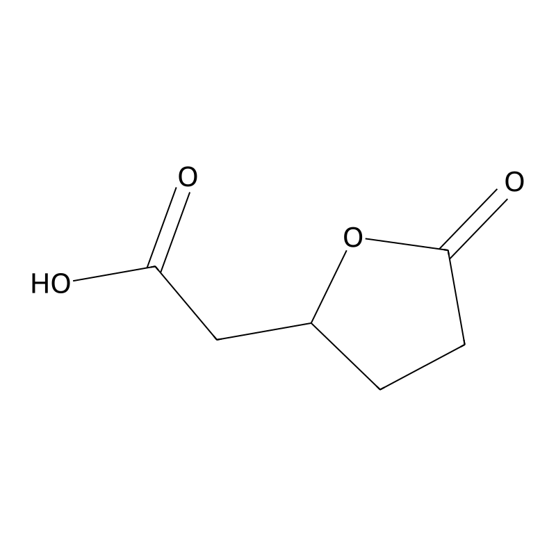 2-(5-Oxooxolan-2-yl)acetic acid