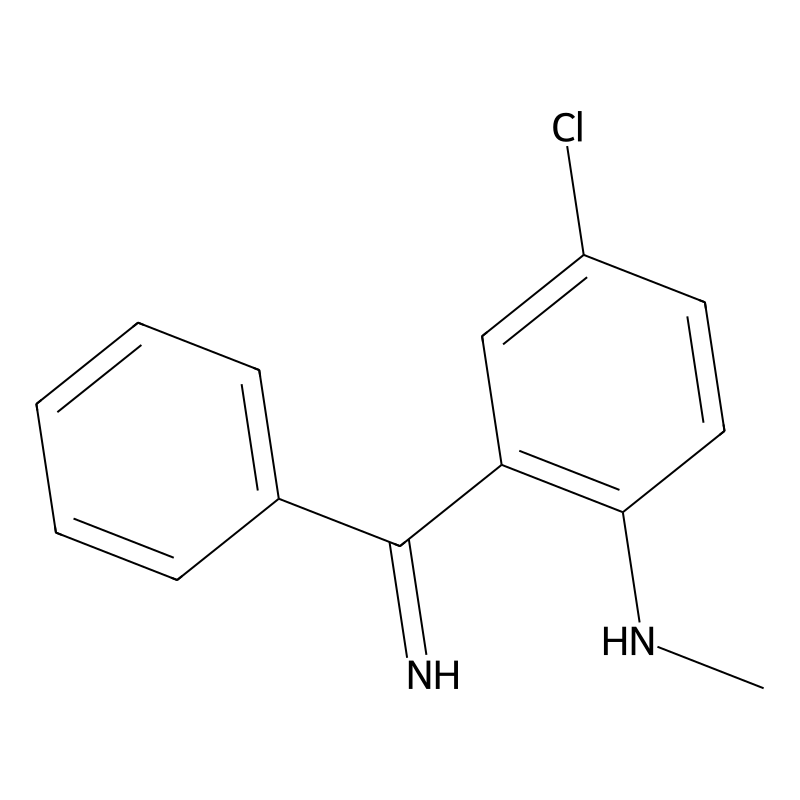 2-(Methylamino)-5-chlorobenzophenone imine