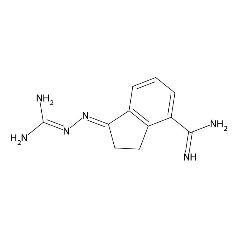 2-(4-Carbamimidoyl-2,3-dihydro-1H-inden-1-ylidene)...