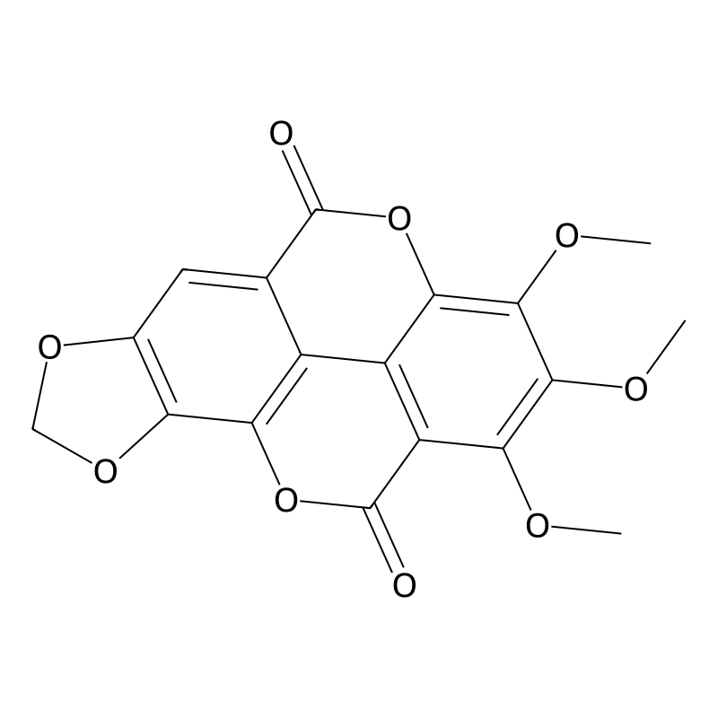 (1)Benzopyrano(5,4,3-cde)(1,3)dioxolo(4,5-h)(1)ben...