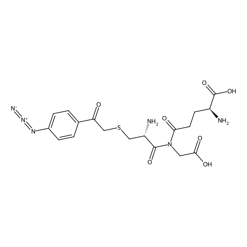 (2S)-2-amino-5-[[(2R)-2-amino-3-[2-(4-azidophenyl)...