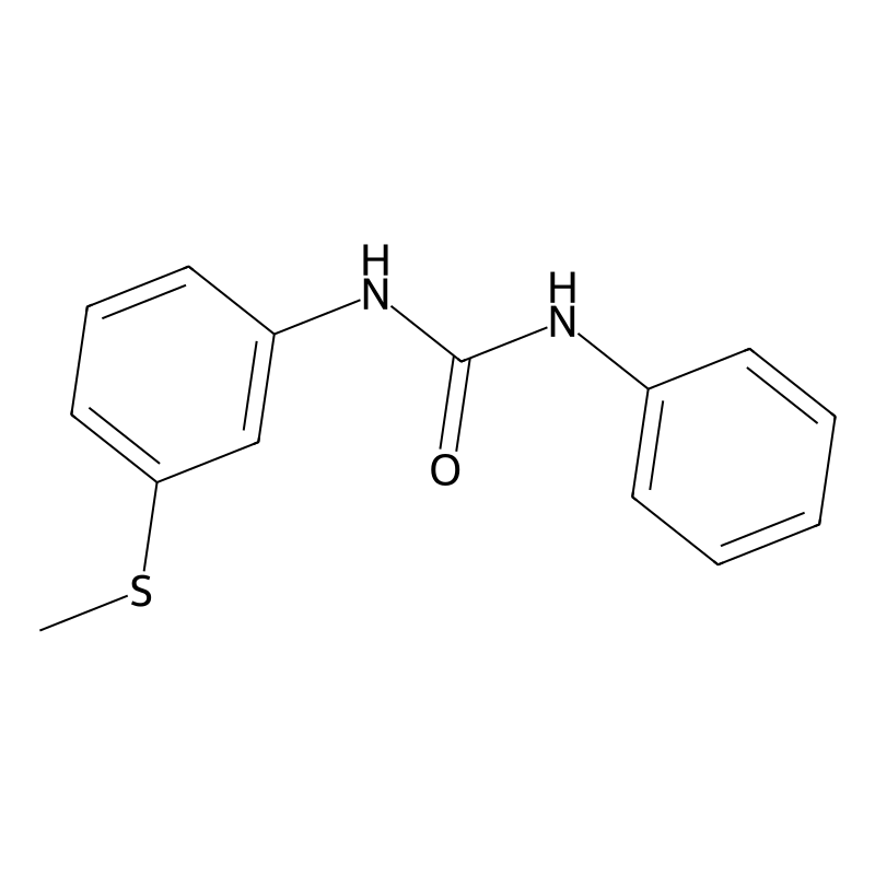 N-[3-(methylthio)phenyl]-N'-phenylurea