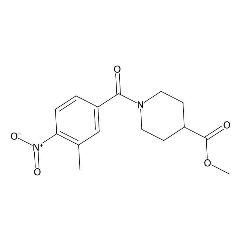 methyl 1-[(3-methyl-4-nitrophenyl)carbonyl]piperid...