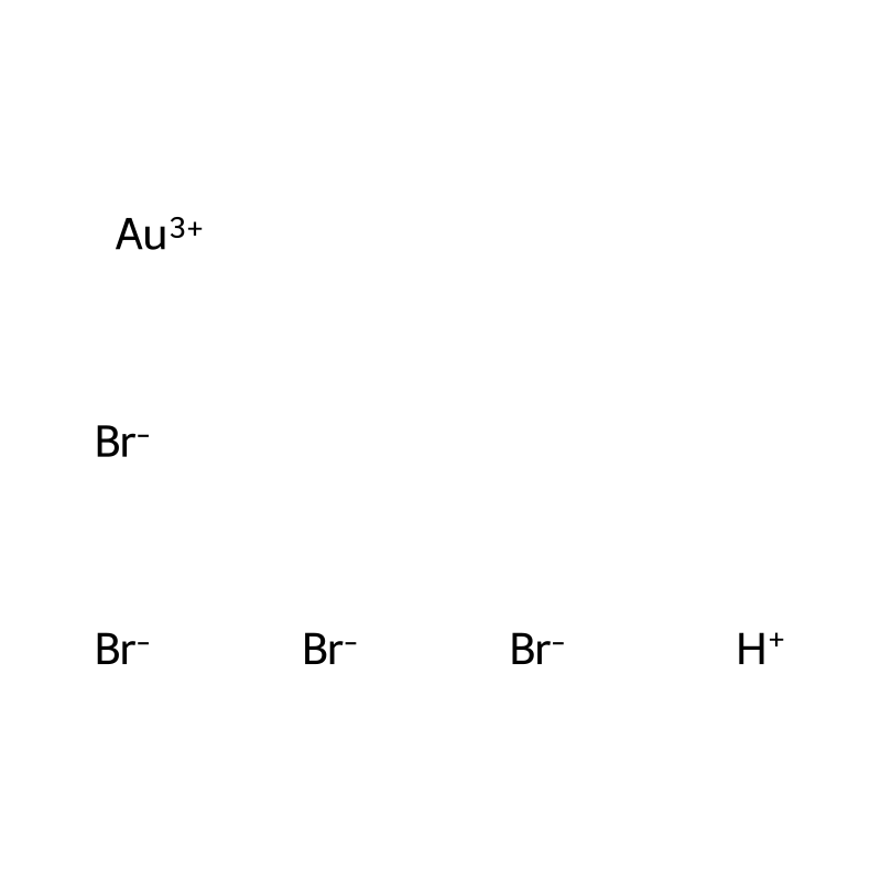 Gold(3+);hydron;tetrabromide