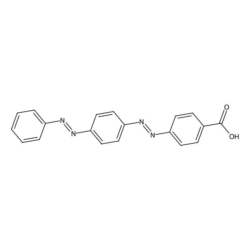4-[(4-Phenyldiazenylphenyl)diazenyl]benzoic acid
