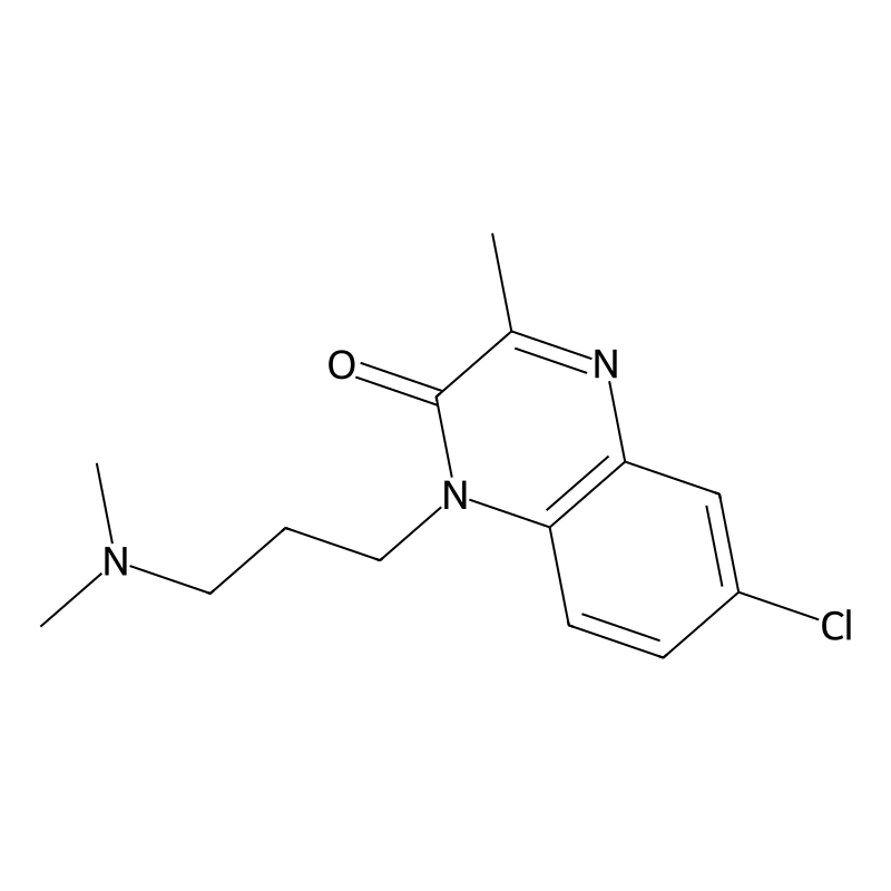 1-Dimethylaminopropyl-3-methyl-6-chloroquinoxaline...