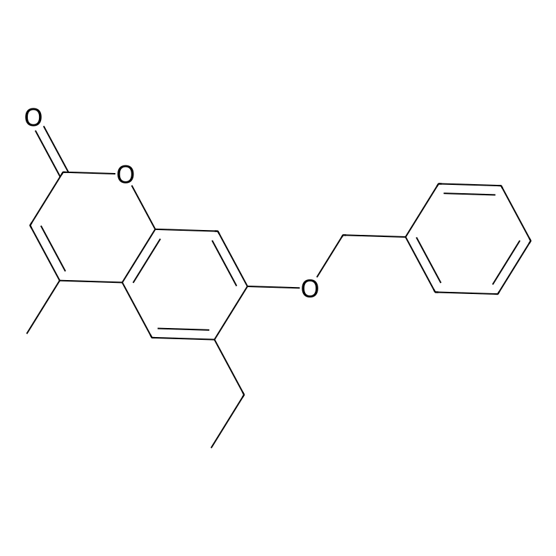 7-(benzyloxy)-6-ethyl-4-methyl-2H-chromen-2-one