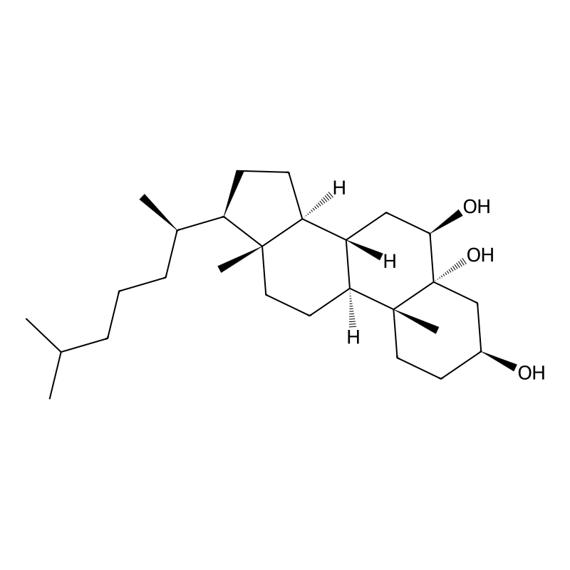 3beta,5alpha,6beta-Trihydroxycholestane