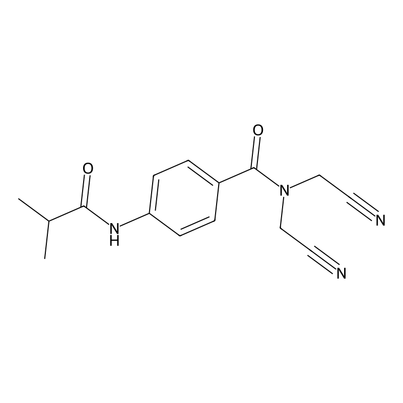 N,N-BIS(CYANOMETHYL)-4-(2-METHYLPROPANAMIDO)BENZAM...