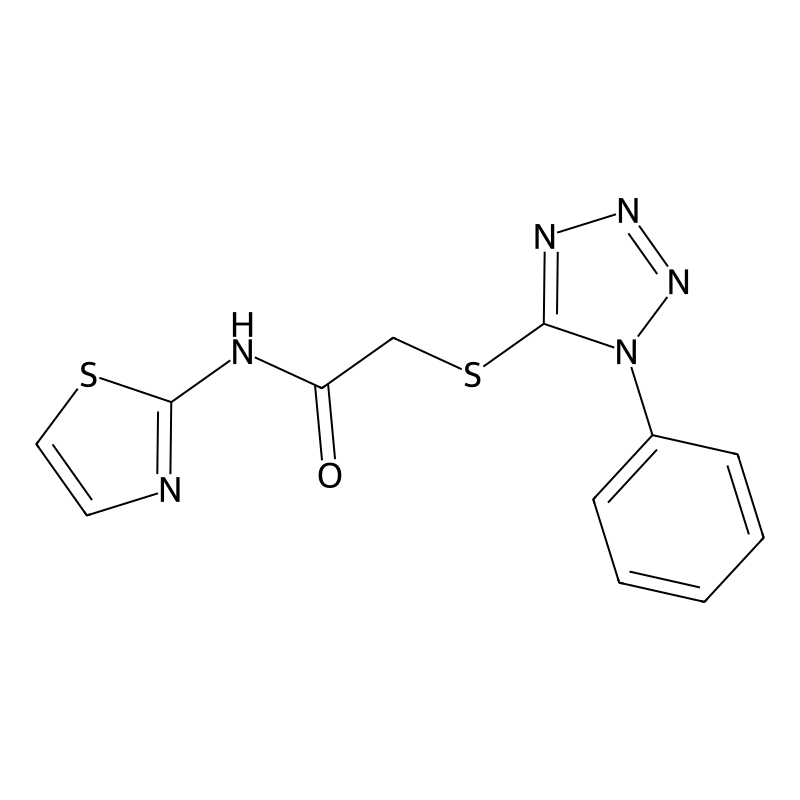 2-[(1-PHENYL-1H-1,2,3,4-TETRAZOL-5-YL)SULFANYL]-N-...