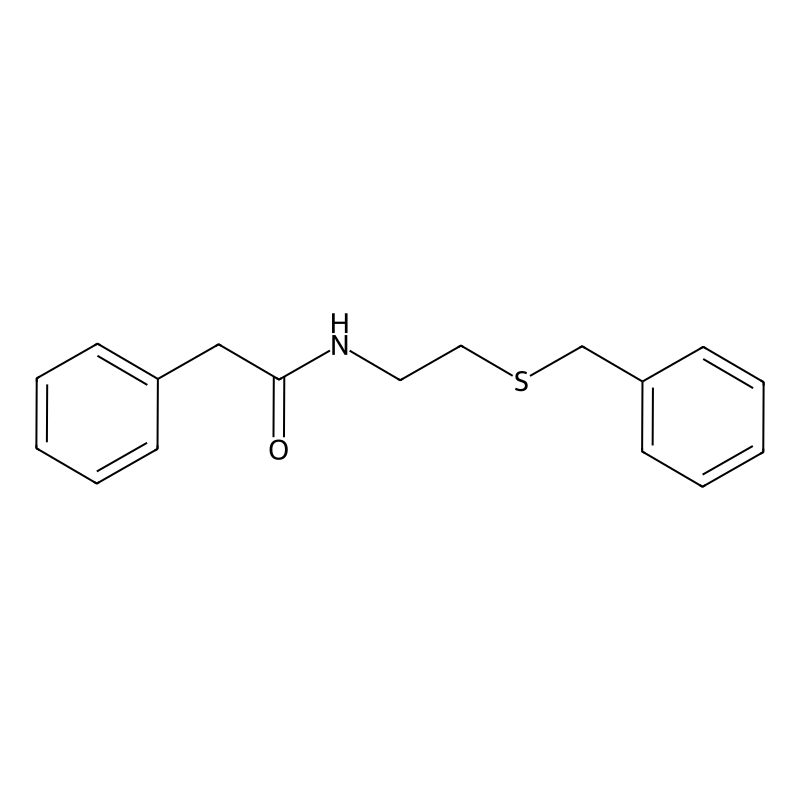 2-phenyl-N-[2-(phenylmethylthio)ethyl]acetamide