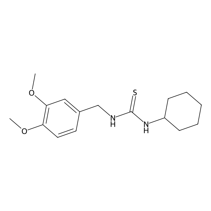 N-cyclohexyl-N'-(3,4-dimethoxybenzyl)thiourea